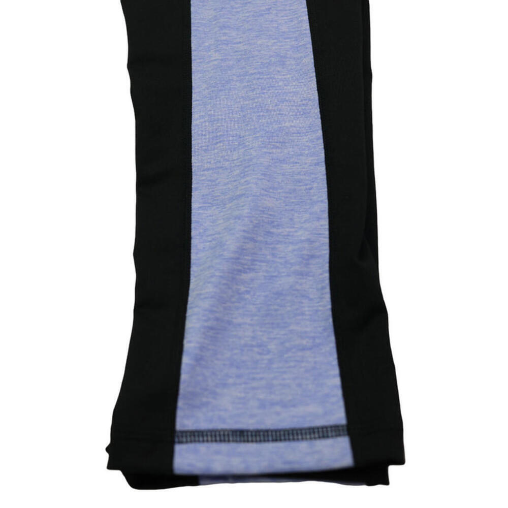 Ideology Women's Colorblocked Cropped Leggings Noir Pery Ice sz. XS - Picture 3 of 5